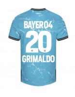 Bayer Leverkusen Alejandro Grimaldo #20 Alternativní Dres 2023-24 Krátký Rukáv